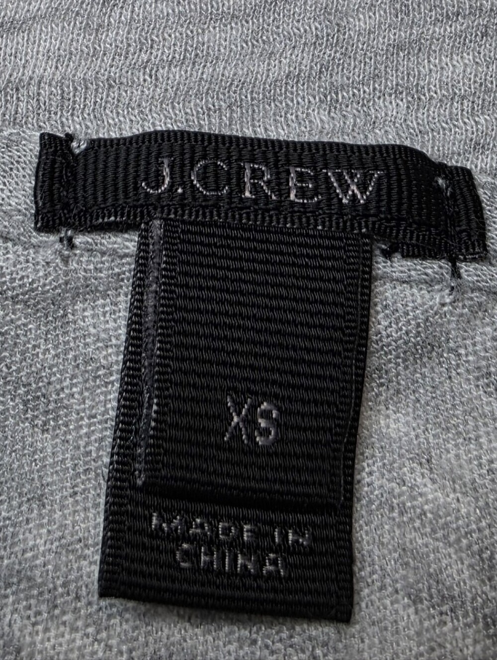 QUEENS CROWN print J. Crew Grey Round neck tee - Picture 4 of 4